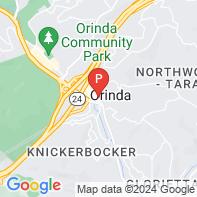 View Map of 77 Moraga Way,Orinda,CA,94563